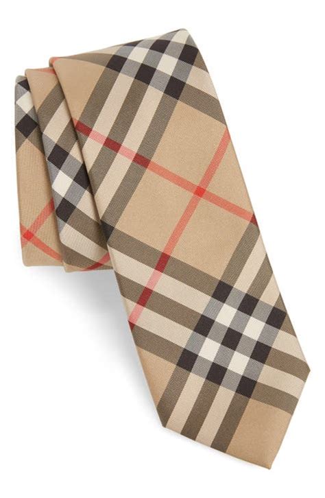 mens burberry ties